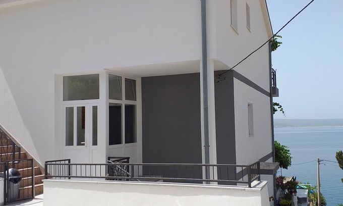Dramalj Apartment | Studio flat with balcony and sea view Dramalj, Crikvenica (AS-2376-a)