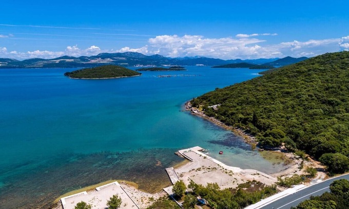 Drace Apartment | Studio flat with balcony and sea view Drače, Pelješac (AS-10211-a)