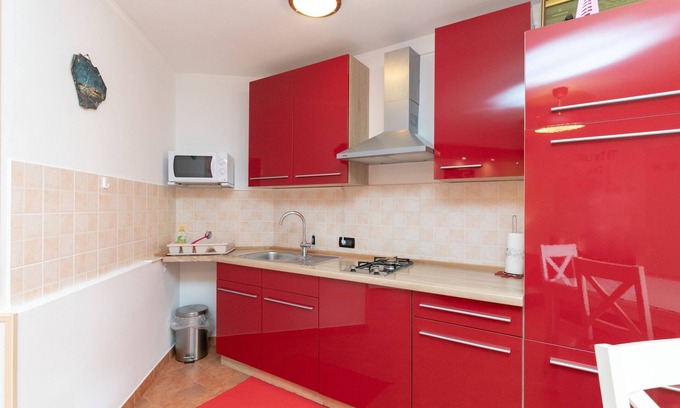 Vrsar Apartment | Studio flat with terrace Vrsar, Poreč (AS-14164-a)