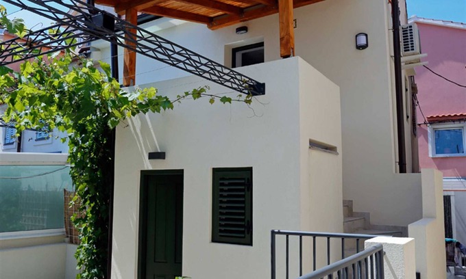 Baska Apartment | Studio Kate on two floors with terrace and balcony