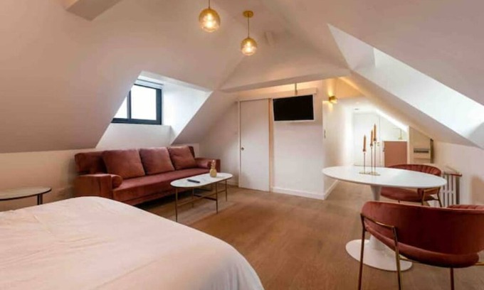 Metropole Rouen Normandie Apartment | Studio Le Medicis vue Seine - 4