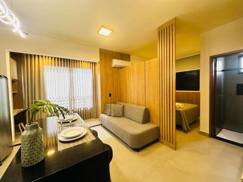 Saraiva Apartment | Studio Living, Conforto e estilo próx ao Center Shopping