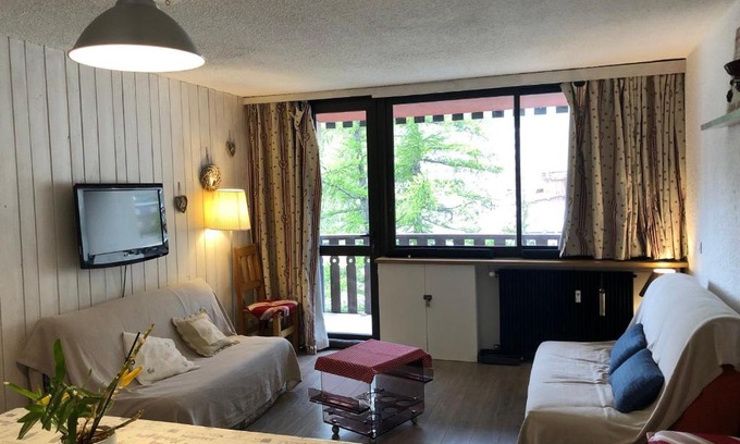 Pra Loup Apartment | Studio Lumineux à 250m des Pistes, Parking Privé, Balcon et Équipements Complets - FR-1-165A-134