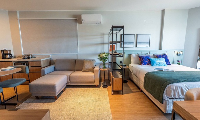 Centro Apartment | Studio Luxo com vista