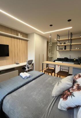 Matriz Apartment | Studio moderno no Centro-Batel