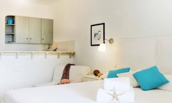 Drios Apartment | Studio sleeps 2-3 people garden view (4)