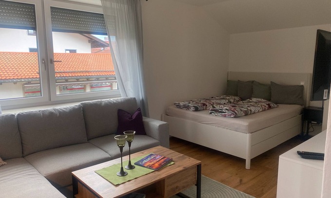 Kreuzfeld Apartment | Studio 'Sophia Inzell - New' with Mountain View and Wi-Fi