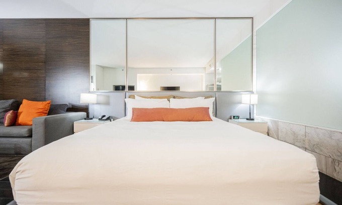 Las Vegas Apartment | Studio Strip View w/Open Balcony at Palms Place