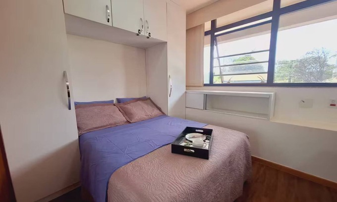 Asa Norte Apartment | Studio W3 North, elevator