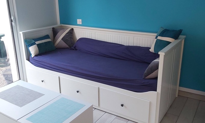 Saint-Brevin-les-Pins Apartment | Studio with garden for 2 near Les Rochelets beach
