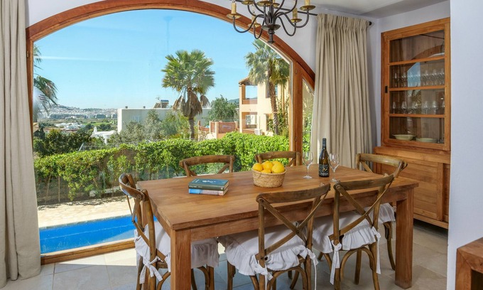 Nuestra Senora de Jesus Villa | Stuning views´s villa with pool close to beach and Ibiza