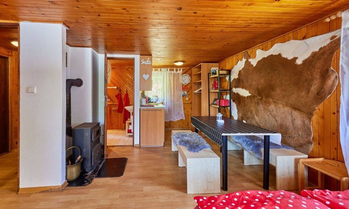Mlade Buky House | Stunning private villa for 4 people with WIFI, pool, TV, patio and pets allowed