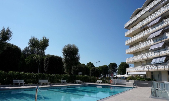 Porto Santa Margherita Apartment | Stunning sea view flat just 250m from the beach