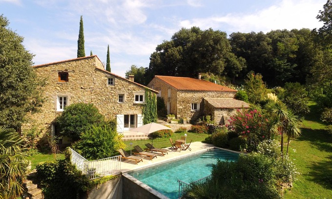 Arles-sur-Tech House | Stunning 15th Century Farmhouse with infinity pool in private grounds