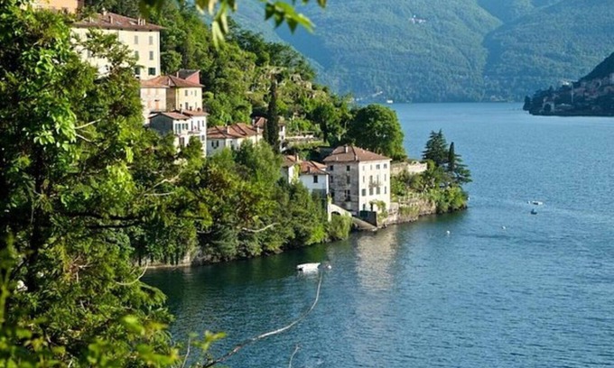 Laglio Villa | Stunning 180-degree lake Como views from every room