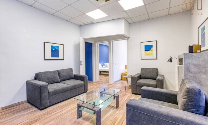 Sliema Apartment | Stunning 2BR Apt with Panoramic Sliema Views!