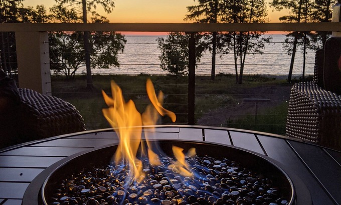 Charlevoix House | Stunning Beachfront Home June reduced, August Weeks Open