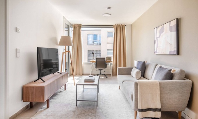 Bonnevoie Apartment | Stunning Bonnevoie 1BR w/Balcony & Elevator, by Blueground