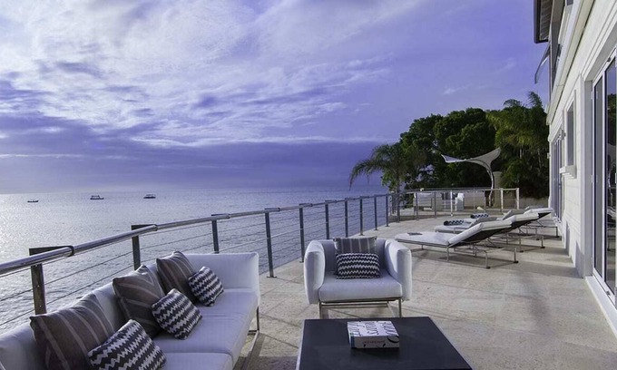 Fitts Village Villa | Stunning Contemporary Beach Front Villa