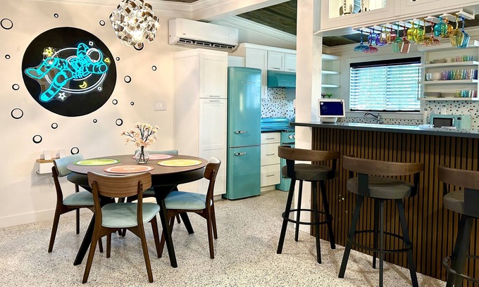 Titusville House | Stunning Mid Century Modern Home with Amazing Pool Near Space, Nature and Disney