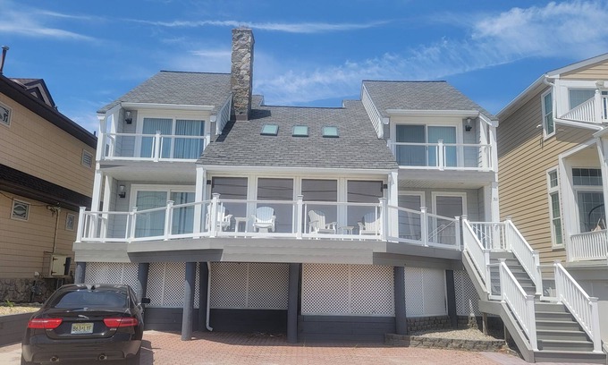 Ortley Beach House | Stunning Ocean Front w/views to die for and a pool!