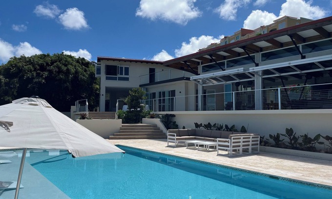 Fajardo House | Stunning ocean front villa with pool and power generator. 10min drive to beach