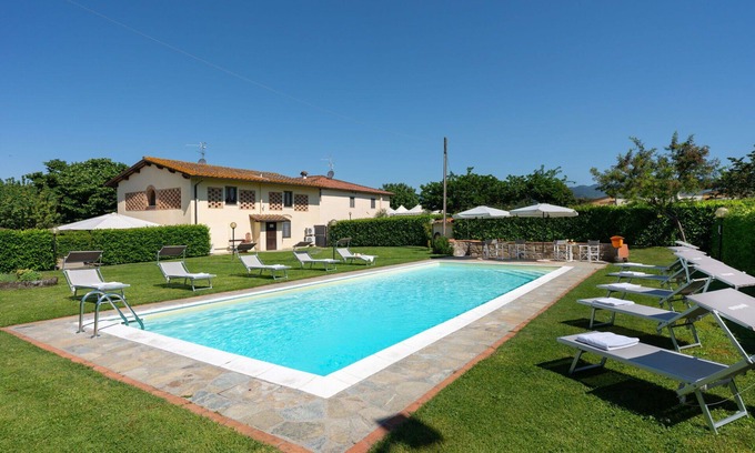 Borgo San Lorenzo Villa | Stunning private villa for 11 guests with private pool, WIFI, A/C, TV and panoramic view