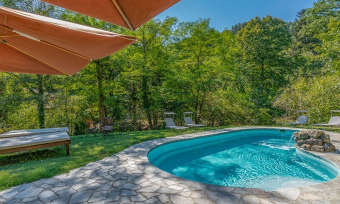 Borgo San Lorenzo Villa | Stunning private villa with private pool, WIFI, TV, patio and panoramic view, close to Florence