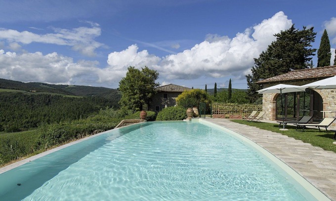 San Gimignano Villa | Stunning private villa for 25 people with private pool, WIFI, A/C, TV and panoramic view