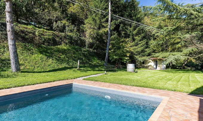 Lucolena Villa | Stunning private villa with WIFI, private pool, TV, patio, panoramic view, close to Greve In Chianti