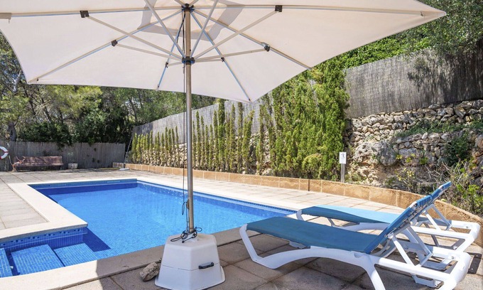 Portol House | Stunning private villa with WIFI, private pool, A/C, TV, patio, panoramic view and parking