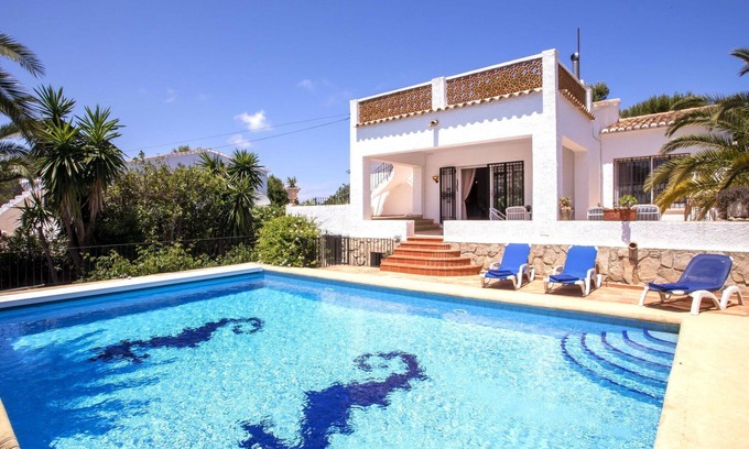 Balcon del Mar House | Stunning private villa for 6 guests with A/C, private pool, WIFI, TV, patio and parking