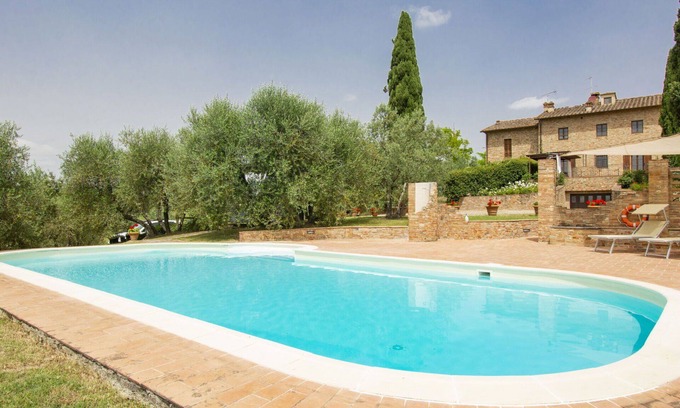 Certaldo Villa | Stunning private villa with private pool, WIFI, TV, patio, panoramic view, close to San Gimignano
