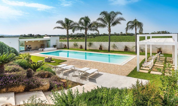 Marausa Villa | Stunning private villa for 10 guests with A/C, WIFI, private pool, TV and terrace