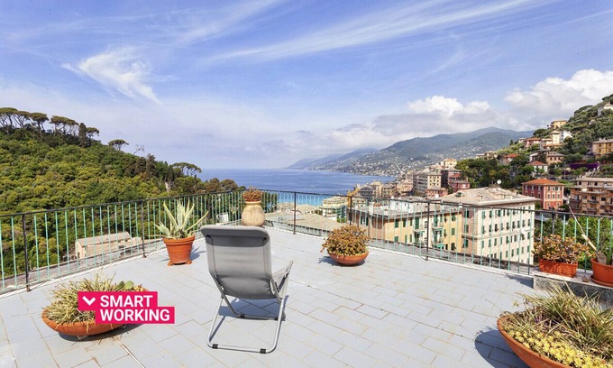 Camogli Apartment | Stunning Sea View Apartment with Terrace in Camogli by Wonderful Italy
