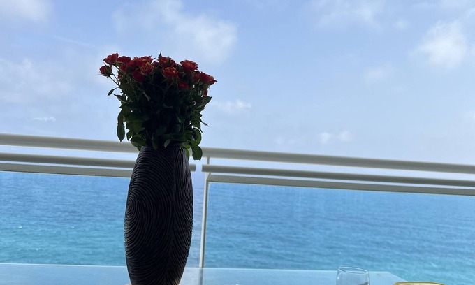 Madliena Apartment | Stunning sea views, best location, on sea front, pool & fitness