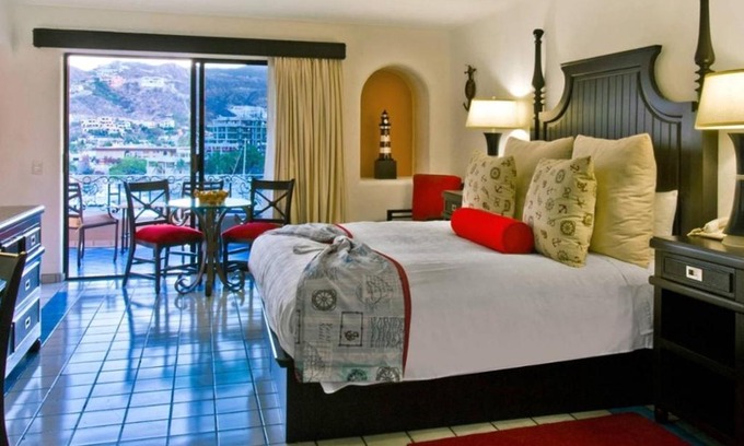 Downtown Cabo San Lucas Apartment | Stunning Studio with view of Marina with Pool