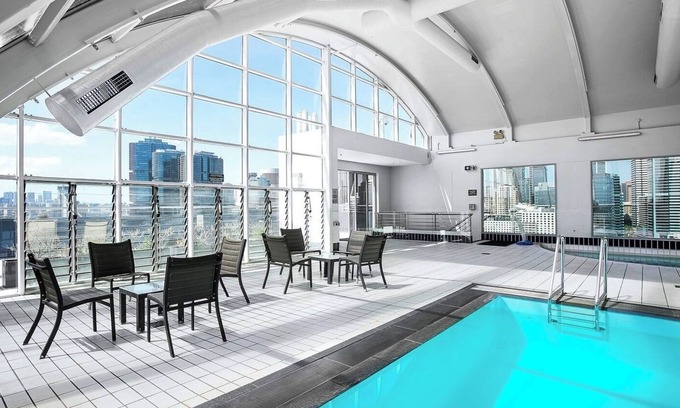 Darling Harbour Apartment | Stunning Sunset Views, Pool, Parking, Spa