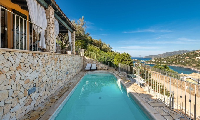 Torre delle Stelle Villa | Stunning Villa Giglio with Sea View, Mountain View