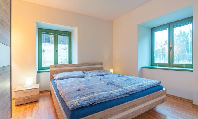 Veseli nad Luznici House | Stunning villa for 6 people with WIFI, TV and terrace