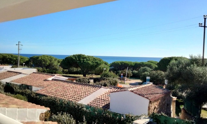 Baia Sant'Anna Villa | Stunning villa for 7 people with WIFI, A/C, TV, patio and parking