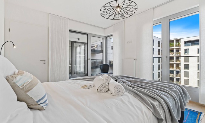 Gasperich Apartment | Stylish Apt in Cloche dOr w balconyID233