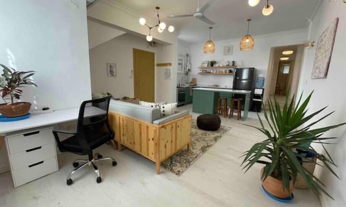 El Hadaba Apartment | Stylish Boho apartment and garden, few steps from the beach!