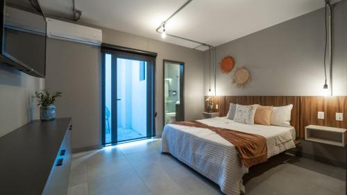 Guadalajara Apartment | Stylish Private Flat with Patio 1 BD Tribu San Martin