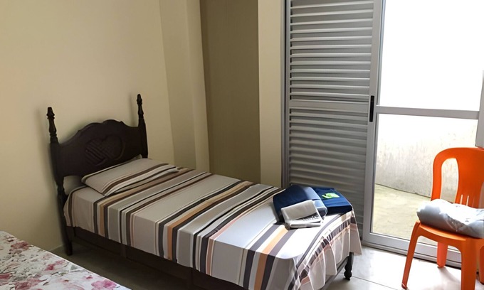 Ipiranga Apartment | Suíte 10 - Suíte Confortável 3 Camas Solteiro + 1 Auxiliar
