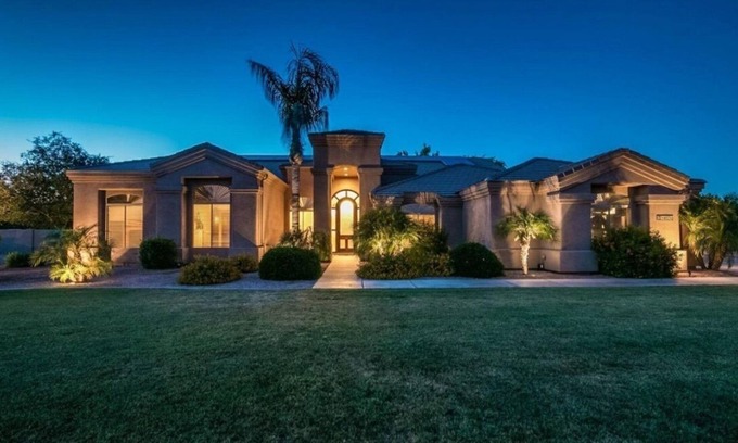 Queen Creek House | Submerge yourself in HEATED Salt Water Pool ZenVibes in Retreat style getaway!