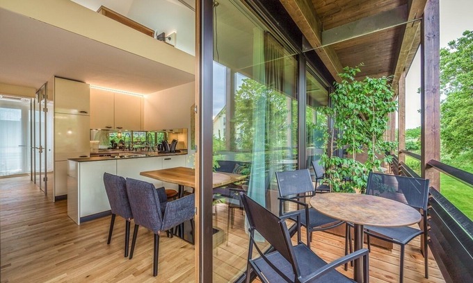 Gaienhofen Apartment | Suite Apartment 80, 80qm, Balkon, 2 Schlafzimmer, max. 4 Personen