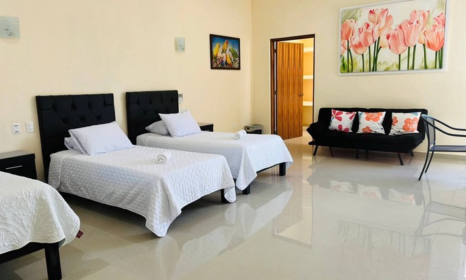 Alfredo V. Bonfil House | Suite Tulipanes at Villa Flores