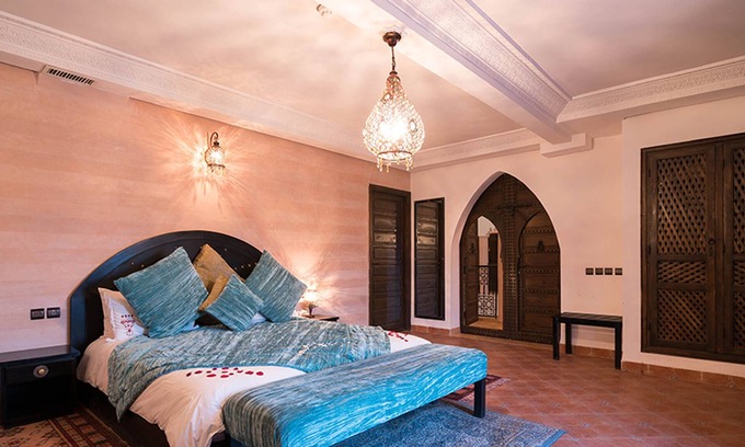Ait Hamid Bed & Breakfast | Suite "turquoise" Avec Terrasse Et Vue Piscine