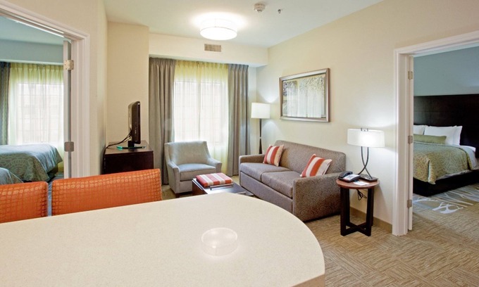 Dearborn Condo | Suite with Roll-in Shower | Indoor Pool, Hot Tub